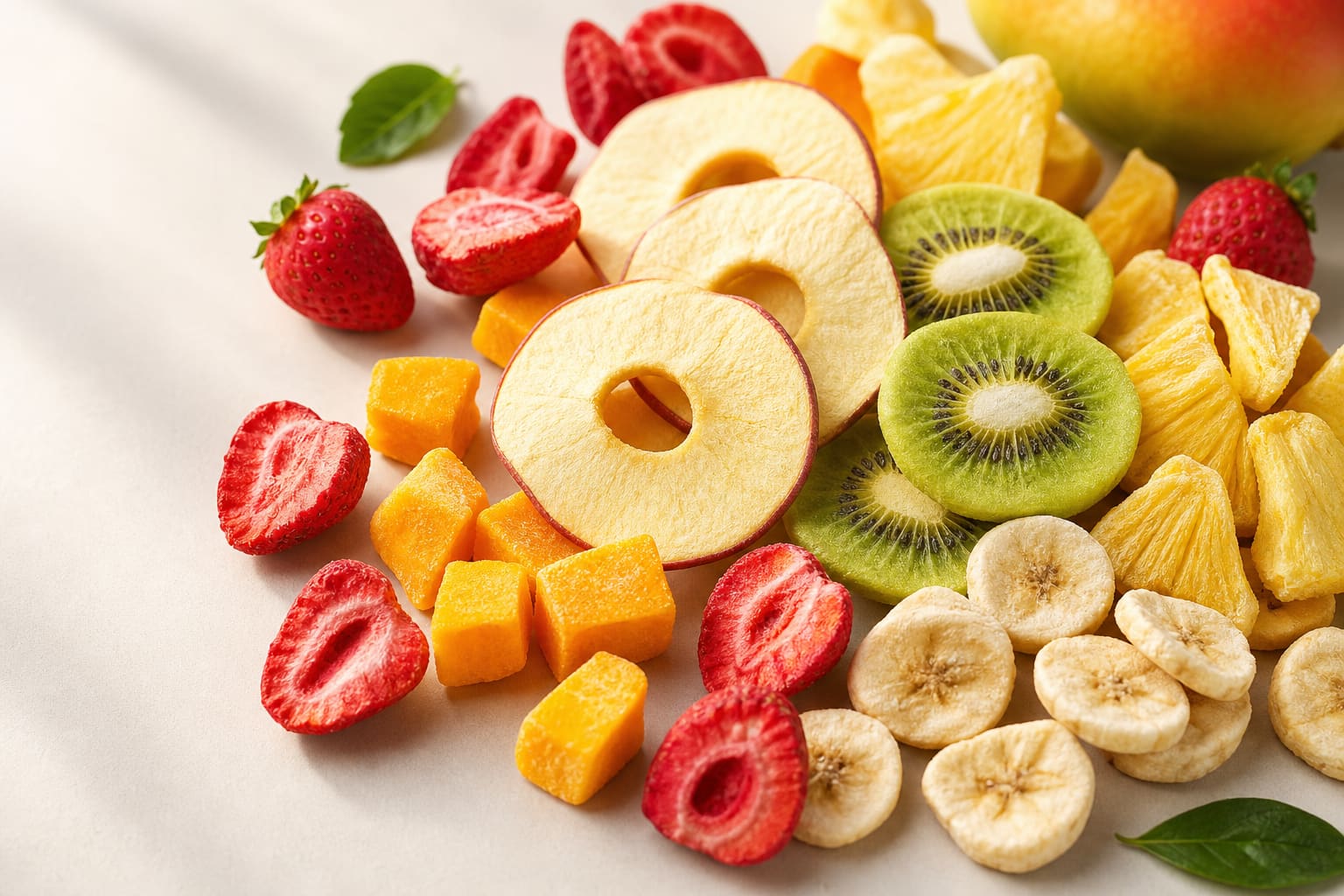 Freeze-dried fruits banner